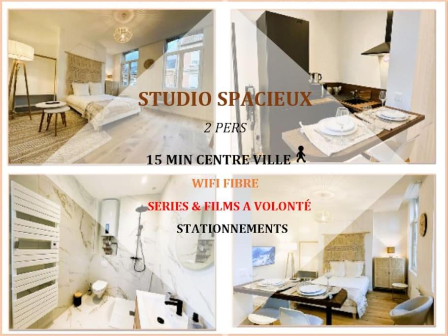 Spacious & Luxuary Studio Amiens Exterior foto